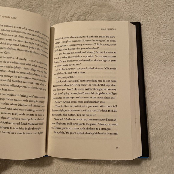 The Camelot Code: The Once and Future Geek by Mari Mancusi Hard Cover Book - Picture 5 of 9